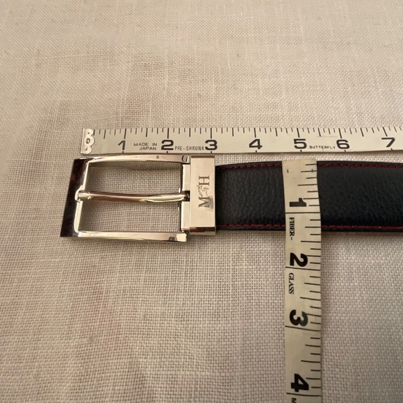 NEW Mario Hernandez Leather Belt Logo Buckle Size S Handcrafted in Colo… - Picture 14 of 16